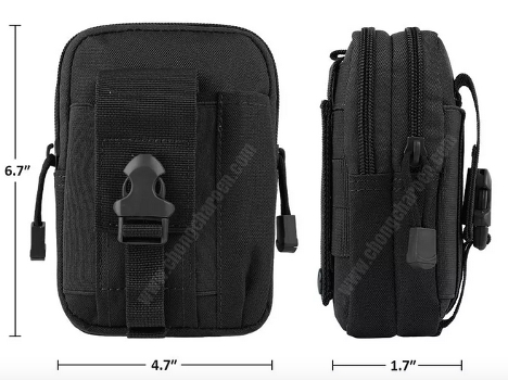 กระเป๋า แทคติคอล คาดเข็มขัด