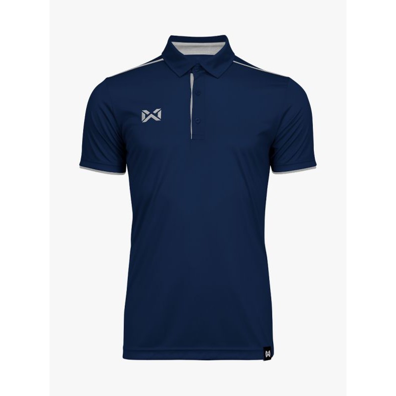 warrix เสื้อโปโลวาริกซ์แขนสั้นสีล้วน ผ้าไมโครโพลีเอสเตอร์ wa-3326 ของแท้ ขาว/กรมท่า/แดง/ม่วง/เหลือง/ทอง/ชมพู วอริกซ์ แท้ 100%