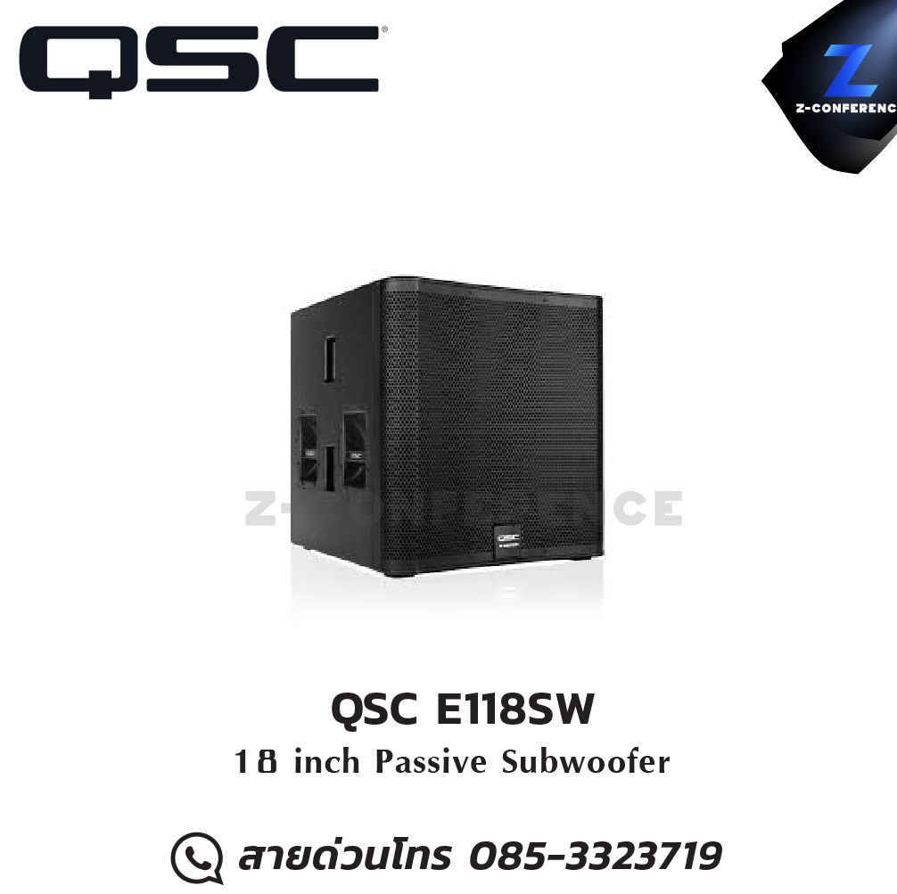 QSC E118SW 18" Passive Subwoofer ลำโพง , ตู้ลำโพง , speaker