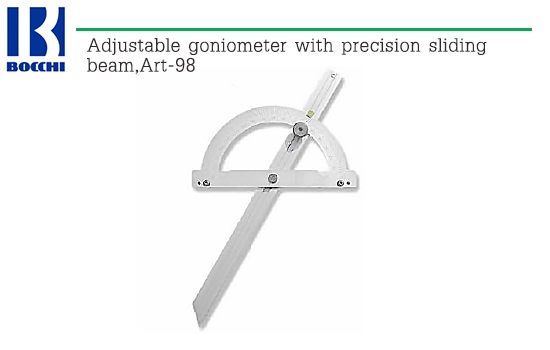 BOCCHI,Adjustable goniometer with precision sliding beam,Art-98