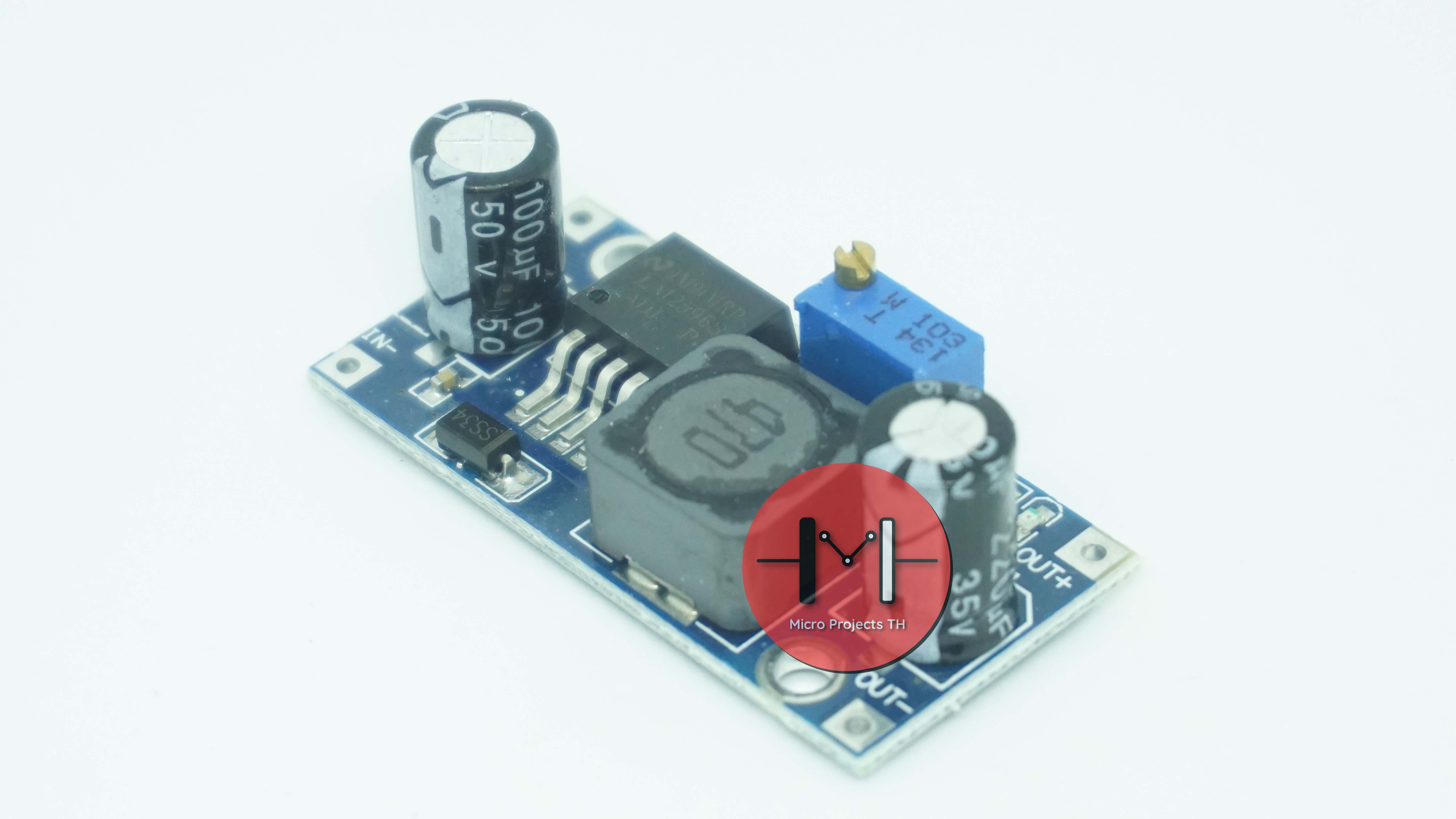 โมดูลเรกูเลเตอร์ LM2596 DC-to-DC Step Down