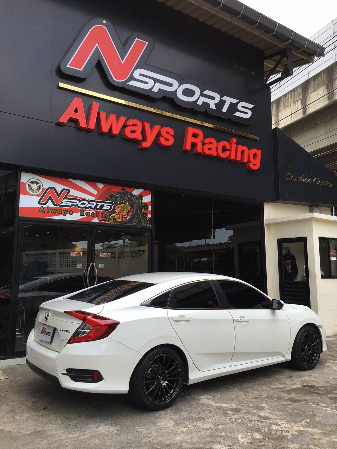 Wedssports SA-15R 18" + Honda Civic FC