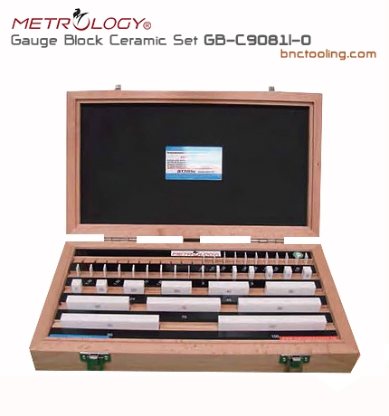 METROLOGY,Gauge Block Ceramic Set,GB-C9081I-0