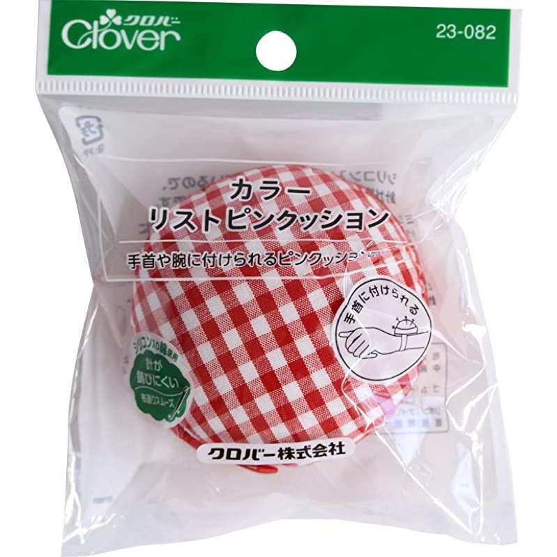 Clover หมอนปักเข็มสีแดง (23-082) made in japan 🇯🇵