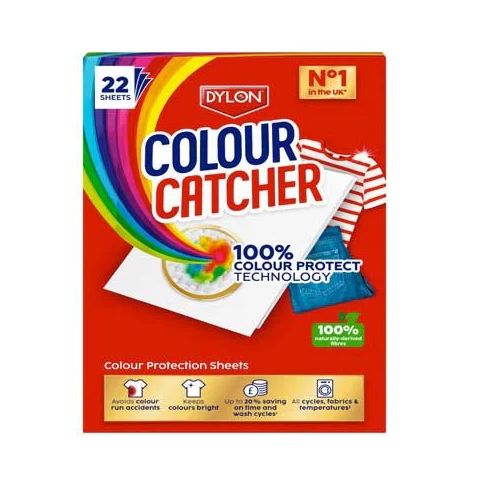 dylon colour catcher แผ่นดูดสี22แผ่น