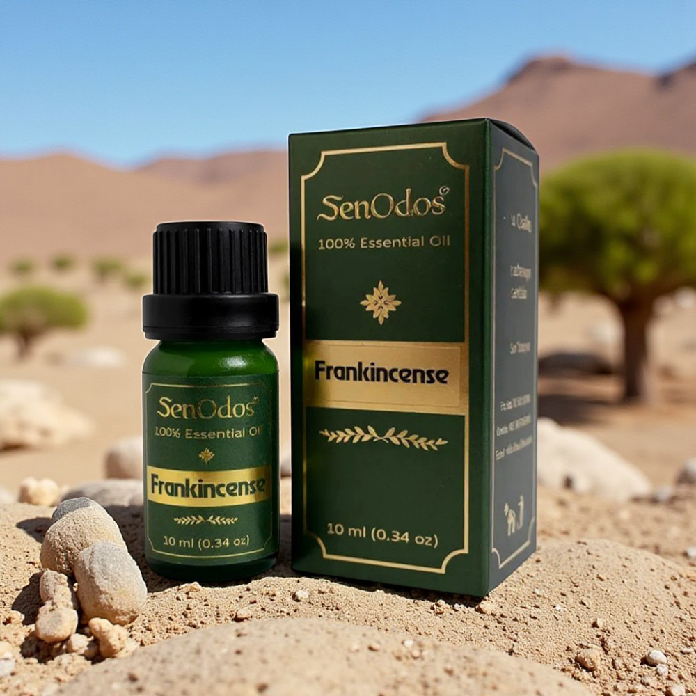 SenOdos น้ำมันหอมระเหยแท้ กลิ่นแฟรง'คินเซน (กำยาน) Frankincense Essential Oil 10ml