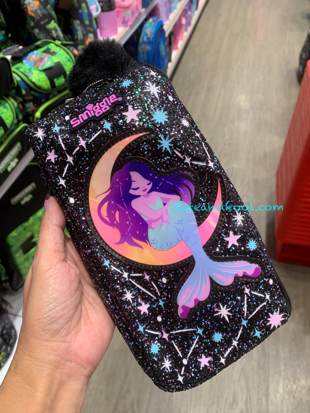 กระเป๋าดินสอ 2 ช่อง Smiggle 2 pocket pencilcase character-moon