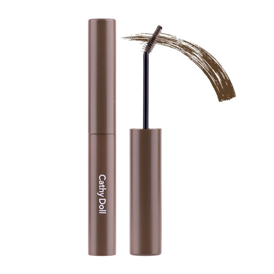 Cathy Doll Get Set Go Browcara 3.2g #03 CHOCO BROWN เคที่ดอลล์ มาสคาร่าย้อมสีคิ้ว เก็ตเซ็ทโกบราวคาร่า 3.2g สี 03 CHOCO BROWN