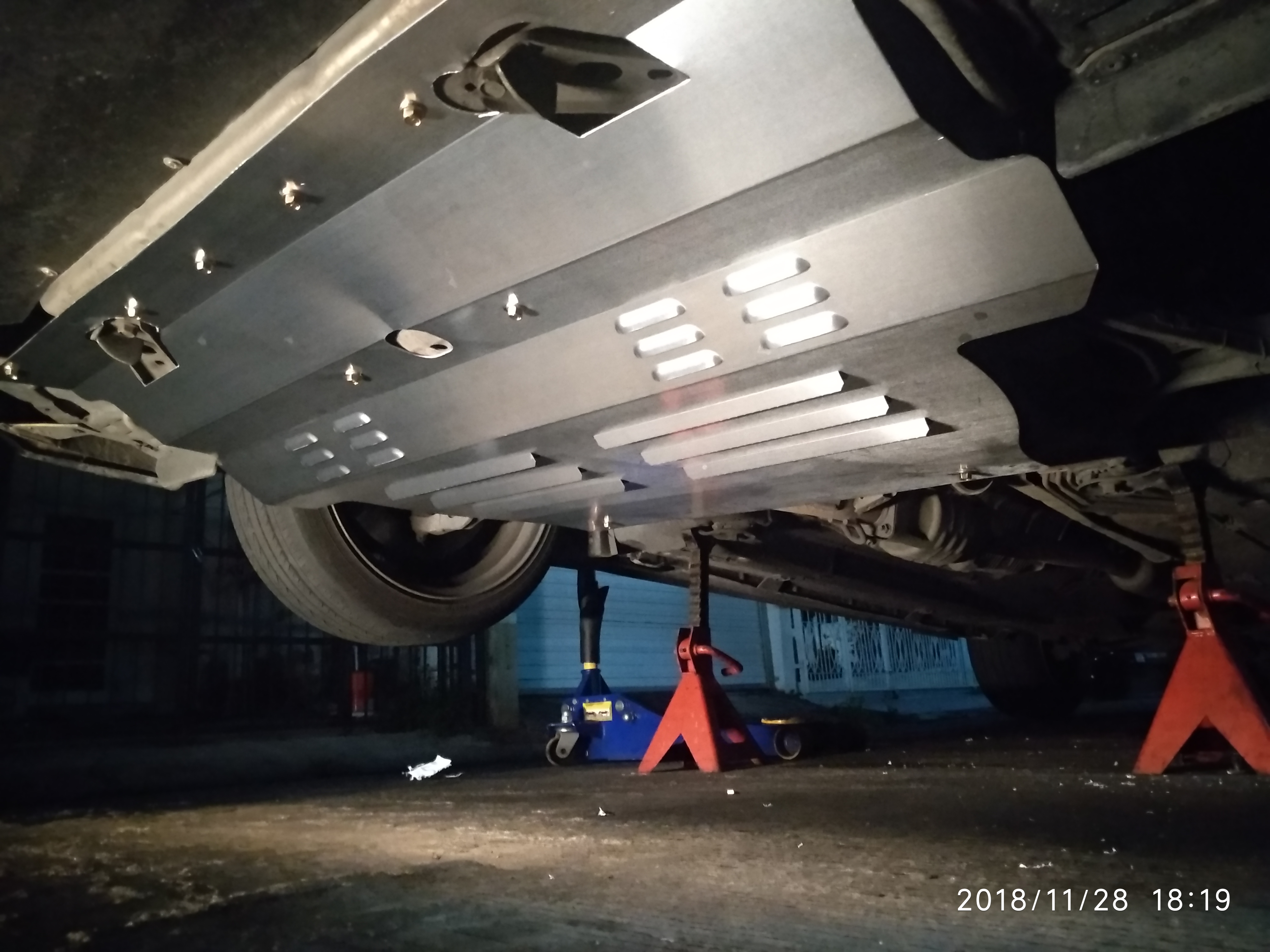 แผ่นปิดใต้ห้องเครื่องอลูมิเนียม Honda Accord G7 Raceplate_Undertray