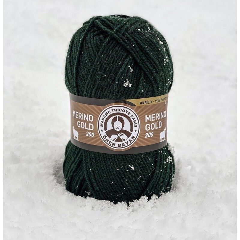 Merino Gold 200 ไหมพรม merino wool อุ่นพิเศษ ขนาด 100g