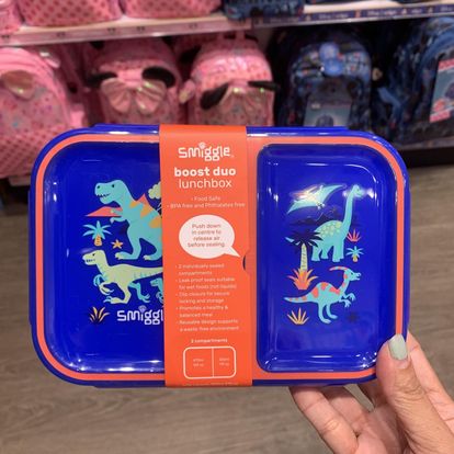 Smiggle กล่องข้าว Boost Duo - ไดโน