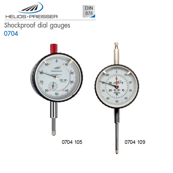 HELIOS-PREISSER,Shockproof dial gauges,0704