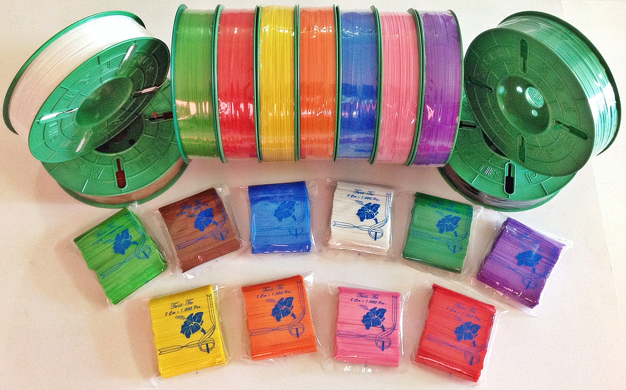 ลวดมัดสายไฟ ลวดพลาสติก ลวดหุ้มพลาสติก SKU-00168