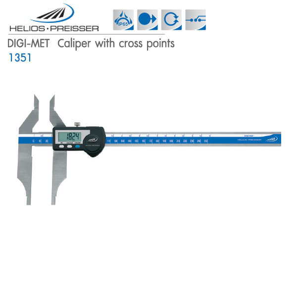 HELIOS-PREISSER,DIGI-MET Caliper with cross points,1351