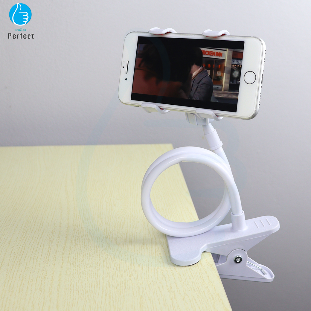 ขายึดมือถือบนหัวเตียงนอนดูหนัง!! ของดีคนขี้เกียจ ที่ยึดมือถือขาตั้งคลิปสำหรับมือถือ สะดวก สบาย ไม่ต้องถือให้เมื่อยมือ รุ่น MBH - 7
