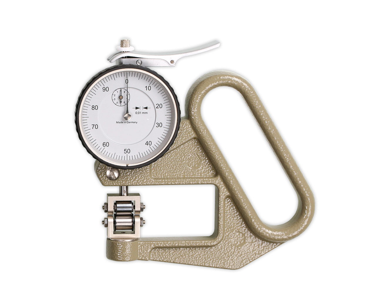 Hans-Schmidt, Thickness Gauge, Thickness Gauges for running Wires - Tapes etc.,Analog Thickness Gauges with rollers J-50-R,เครื่องวัดความหนาเส้นลวด-เทปขณะวิ่ง J-50-R
