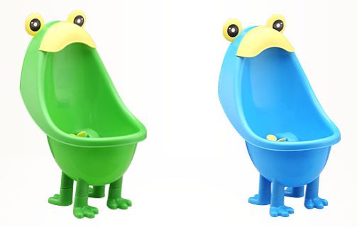 โถฉีเด็ก ตัวกบ