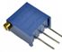 ตัวต้านทานปรับค่าได้ VR เกือกม้า 10K ohm 3296X Trimpot Variable Resistor