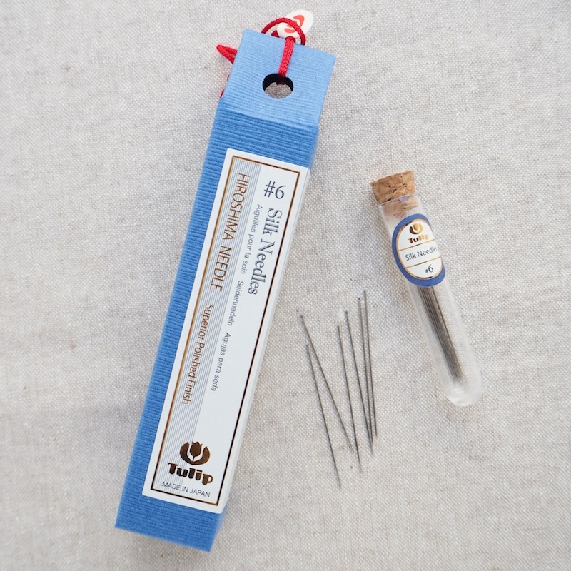 Tulip silk needles เข็มเย็บผ้าบางโดยเฉพาะ ญี่ปุ่นแท้ 🇯🇵