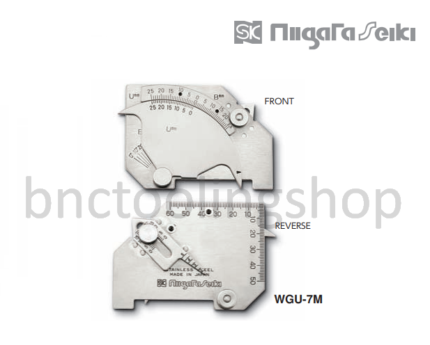 เกจวัดแนวเชื่อม,Welding Gauge,Niigataseiki,WGU-7M