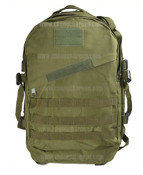 เป้ทหาร แทคติคอล เดินป่า ยุทธวิธี 3D (40L, ผ้าหนา เกรด A, มีฟองน้ำหลัง)