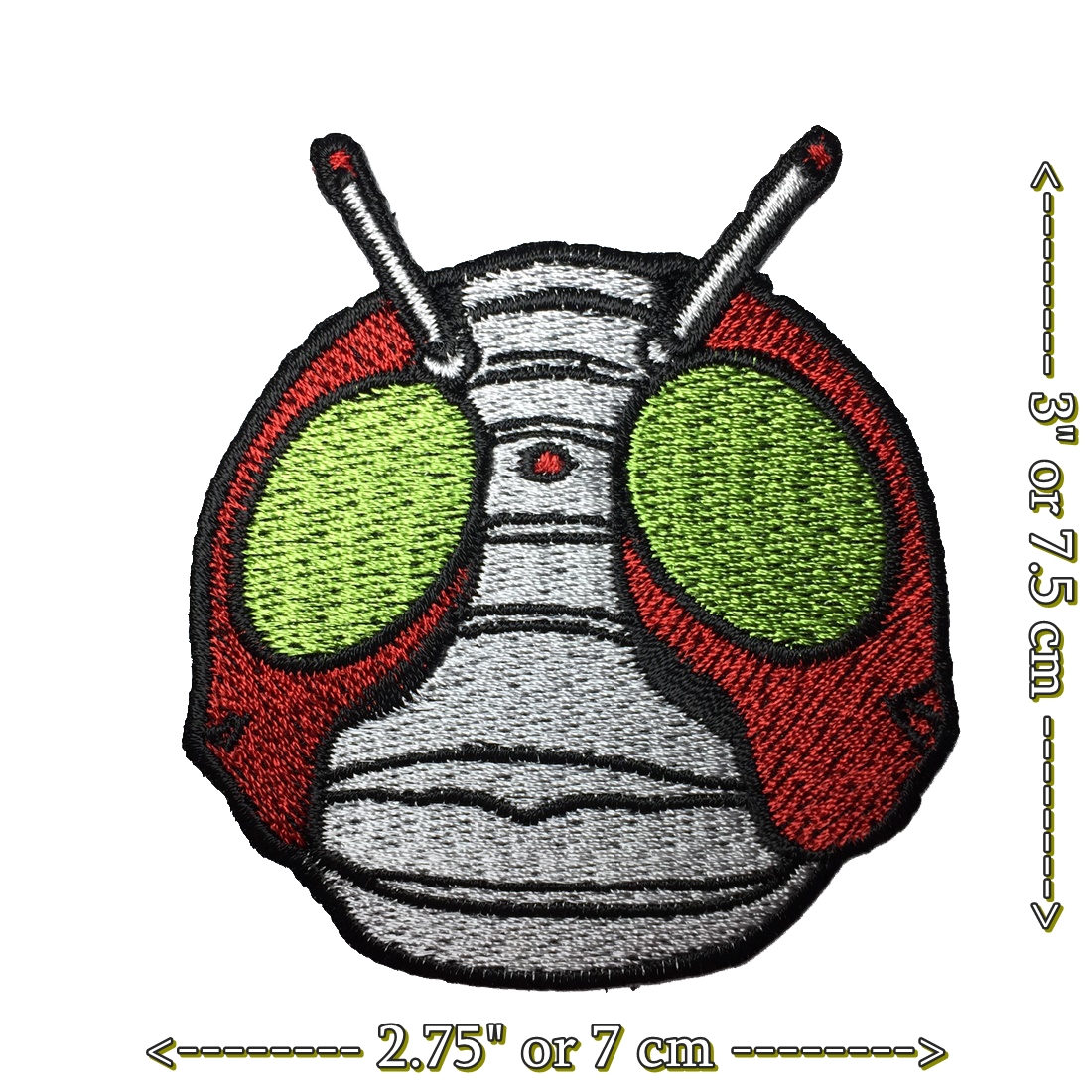 ไอ้มดแดง ตัวรีดติดเสื้อ อาร์มรีด อาร์มปัก ตกแต่งเสื้อผ้า หมวก กระเป๋า แจ๊คเก็ตยีนส์ Movie Embroidered Iron on Patch