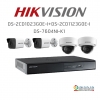 HIKVISION ((Set 4 )) DS-2CD1023G0E-I (4 mm.) x2 + DS-2CD1123G0E-I (4 mm.) x2 + DS-7604NI-K1