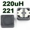 CDRH127 CD127 SMD Power Inductor 12*12*8mm 220uH