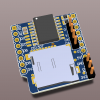Wemos D1 Mini Data Logger Shield+RTC DS3231