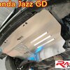 แผ่นปิดใต้ห้องเครื่องอลูมิเนียม Honda Jazz GD Raceplate_Undertray