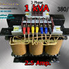 หม้อแปลง 3Phase 1kVA Input 380V. Output 200-220V. ชนิด AUTO