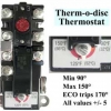 เทอร์โมสตัท Therm-O-Disc Upper Thermostat 90-150F