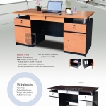 โต๊ะทำงาน ขนาด 160 ซม. รุ่น แชมเปญ รหัส T-1675 (มีรูปสินค้าจริง)
