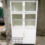 ตู้กับข้าวอลูมิเนียม เมทัลไลท์ Metalite ขนาด 100 ซม. รุ่น LA201 ไม่มีลิ้นชัก