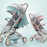 รถเข็นเด็กพับเล็ก Brand BN แบบพกพาน้ำหนักเบา 5.0 kg เพิ่มความยาวที่พักขา C10205