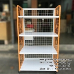 ชั้นเหล็กอเนกประสงค์ 4 ชั้นเรียบ