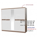 ตู้เสื้อผ้า 5 บาน ดรีม ขนาด 220 ซม. รุ่น W2201WM