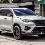 ชุดแต่ง Fortuner TRD V.2 รุ่น Fair FD2-GT(ตัดแดง) ชุด 2 ชิ้น