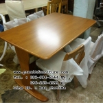 ชุดอาหาร เก้าอี้หมุน 4 ที่นั่ง รุ่น แจ๊ส