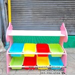 ชั้นวางของเล่นเด็ก 3 ชั้น