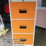 ตู้เอกสารแฟ้มแขวน 3 ลิ้นชัก มือจับฝัง รุ่น F-13