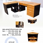 ชุดโต๊ะสำนักงานตัวแอล รุ่น ฟูจิ