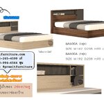 เตียงไม้ รุ่น BA500A