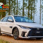 ชุดแต่ง Ativ 2023 แบบ Foresta MC ชุด 7 ชิ้น(สปอยเลอร์ยกสีดำ)