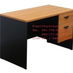 โต๊ะทำงานเมลามีน ขนาด 120 ซม. รุ่น ST-0120A