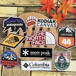 สติกเกอร์ แนวแคมปิ้ง เคลือบกันน้ำ ไดคัท ติดกระเป๋าเดินทาง โน้ตบุ๊ค เคสโทรศัพท์ กระบอกน้ำ Camping Waterproof Decal Sticker