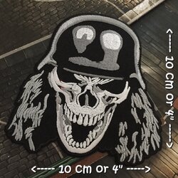 Slayer วงดนตรี ร็อค เฮฟวี่เมทัล พังค์ ตัวรีดแบบปัก อาร์มปัก ตัวรีดติดเสื้อ ตัวรีด ติดกระเป๋า ติดหมวก ติดแจ๊คเก็ต Rock Iron on Embroidered Patch