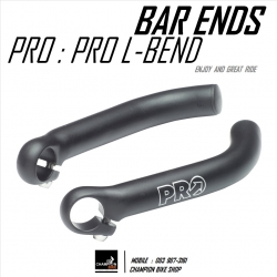 บาร์เอนโปร PRO : PRO L-BEND BAR ENDS