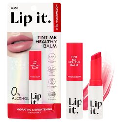LIP IT TINT ME HEALTHY BALM 3G #02 WATERMELON LIP IT ลิปอิท ทินท์มีเฮลธ์ตี้บาล์ม กลิ่นแตงโม 3 กรัม