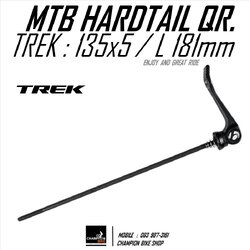 แกนปลดล้อหลังแบบยาว181mm / 135x5mm TREK : BONTRAGER HARDTAIL CONVERT SKEWER FOR TREK SUPERFLY